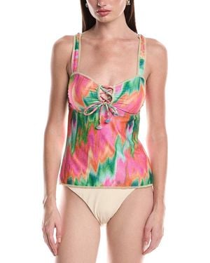 Becca Mirage Tankini Top - Red