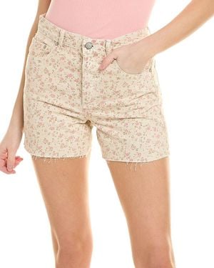 Boyish Rigid High-Rise Desert Rose Relaxed Short - Natural