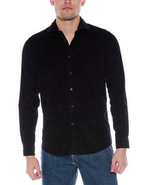 Reiss Vincy Micro Corduroy Shirt - Black