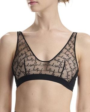 Wolford Scoop Neck Bra - Grey
