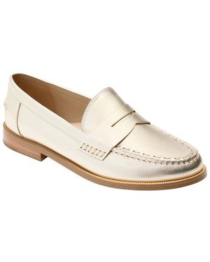 Jack Rogers Tipson Leather Loafer - White