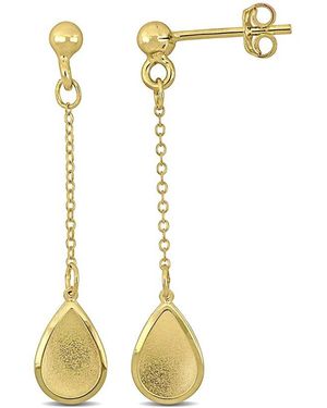 Rina Limor 14k Teardrop Earrings - Metallic