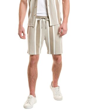 Reiss Tino Stripe Texture Short - Natural