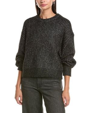 Rag & Bone Andrews Metallic Jumper - Black