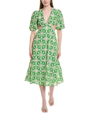 JLuxe Midi Dress - Green