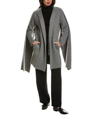Vince Wool-blend Car Coat - Black
