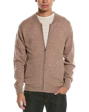 Brodie Cashmere Wool & Cashmere-Blend Jacket - Natural