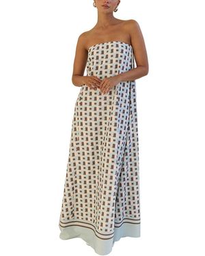 LEON GORI Maxi Dress - Brown