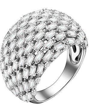 Rachel Glauber Silver Ring - White