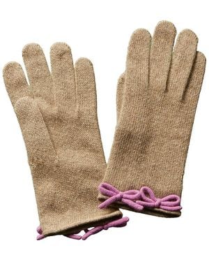 Portolano Cashmere Gloves - White