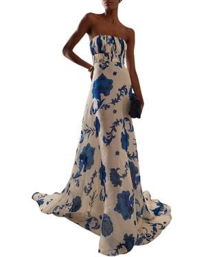 MIRA RICHI Maxi Dress - Blue