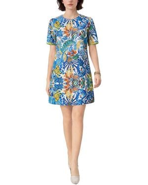 BRC By BURRYCO Short Sleeve Mini Dress - Blue