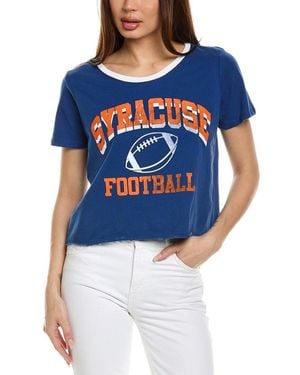 Prince Peter Syracuse Football Crop T-Shirt - Blue
