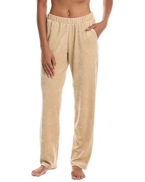Hanro Favourites Velvet Lounge Pant - Natural
