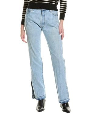 EB DENIM Vintage Unraveled Vintage Jean - Blue