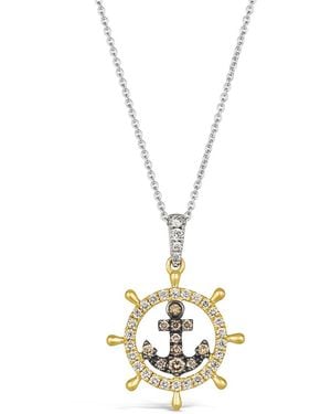 Le Vian Resort Collection 14K 0.35 Ct. Tw. Diamond Pendant - Metallic