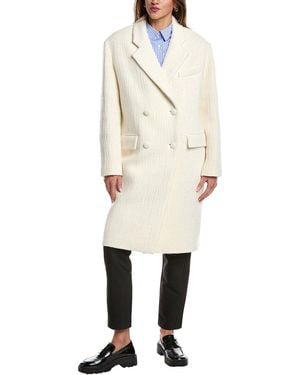 IRO Omari Wool & Alpaca-Blend Coat - Natural