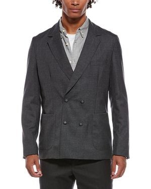 Officine Generale Officine Generale Leon Wool Jacket - Grey