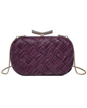 Urban Expressions Rya Evening Clutch - Purple