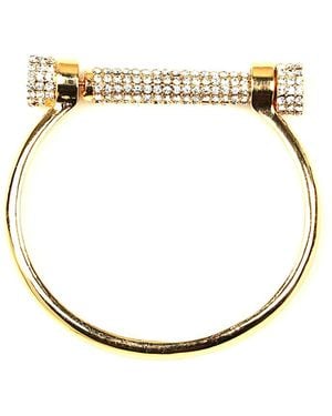 Eye Candy LA Golden Bar Bracelet - Metallic
