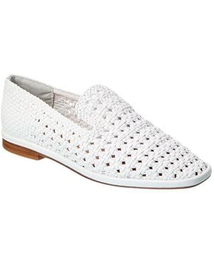 Robert Clergerie Omen Leather Loafer - White