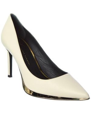 Giuseppe Zanotti Leather Pump - White