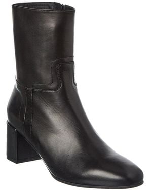 Bally Belika Leather Bootie - Black