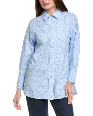 Marimekko Nila Unikko Shirt - Blue