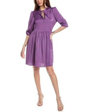 BOSS Dorena Mini Dress - Purple