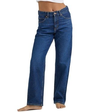 Lee Jeans Rider Blue Nostalgia Straight Jean