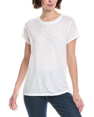 Recycled Karma Distressed T-Shirt - White