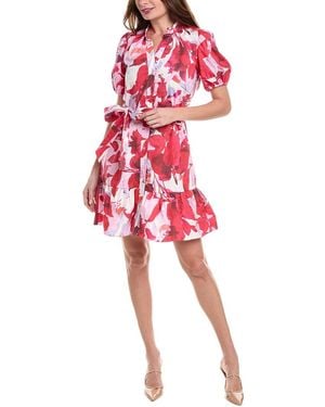 Julia Jordan Shirtdress - Red