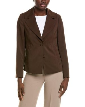 Marc Cain Solid Blazer - Brown