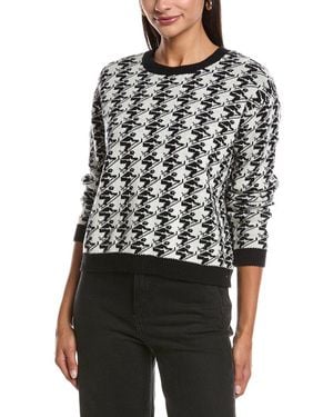 Minnie Rose Skier Cashmere-Blend Jumper - Black