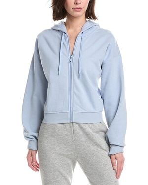 Beyond Yoga Luxefleece Zip Up Hoodie - Blue