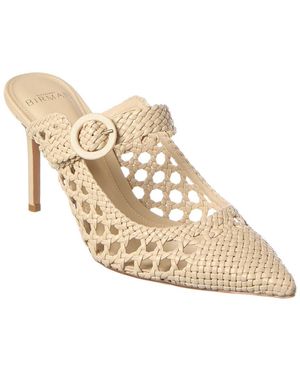 Alexandre Birman Dallas 85 Leather Mule - Natural