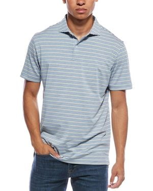 Peter Millar Cadence Performance Jersey Polo Shirt - Blue