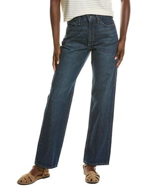 Rag & Bone Shannon High-rise Grafton Relaxed Straight Full Length Jean - Blue