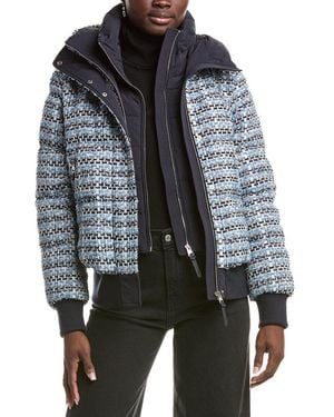 Mackage Shirley Tweed Down Coat - Black