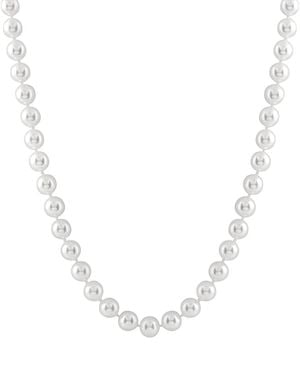 Masako Pearls Splendid Pearls 14k 8-9mm Akoya Pearl Necklace - White