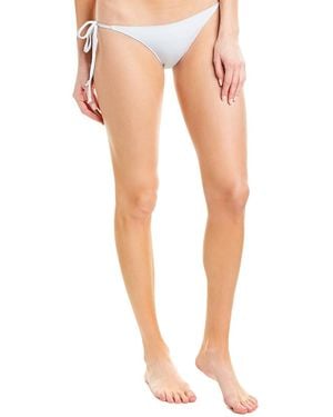 LoveShackFancy Harbor Bikini Bottom - White