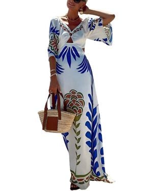 LOEY Maxi Dress - Blue
