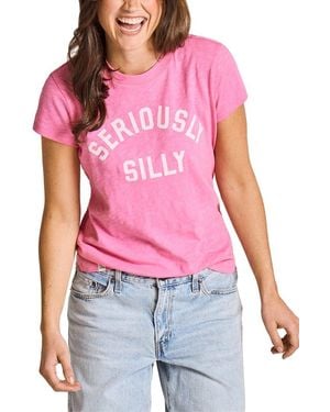 Life Is Good. Slub T-Shirt - Red
