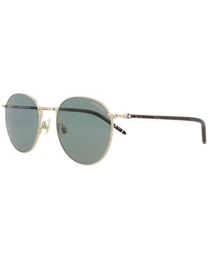 Montblanc Mb0343Sa 55Mm Sunglasses - Multicolour