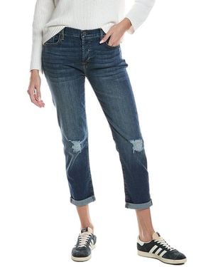 7 For All Mankind Josefina Feminine Boyfriend Jean - Blue