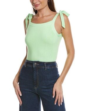 JoosTricot Tie-shoulder Bodysuit - Green