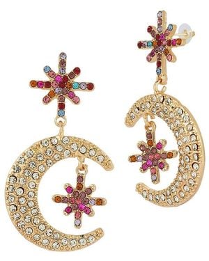 Sphera Milano Plated Cz Earrings - Metallic
