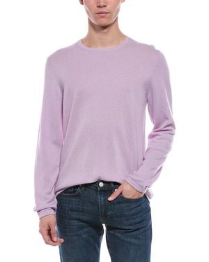 Faherty Tropical Cashmere Crewneck Jumper - Purple