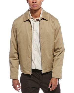 Theory Blouson Zip Jacket - Natural