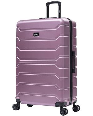 InUSA Trend Lightweight Hardside Spinner Suitcase - Purple